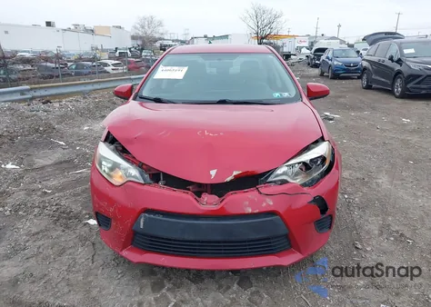 2014 Toyota Corolla Le из США, поврежденный, VIN 2T1BURHE7EC050912